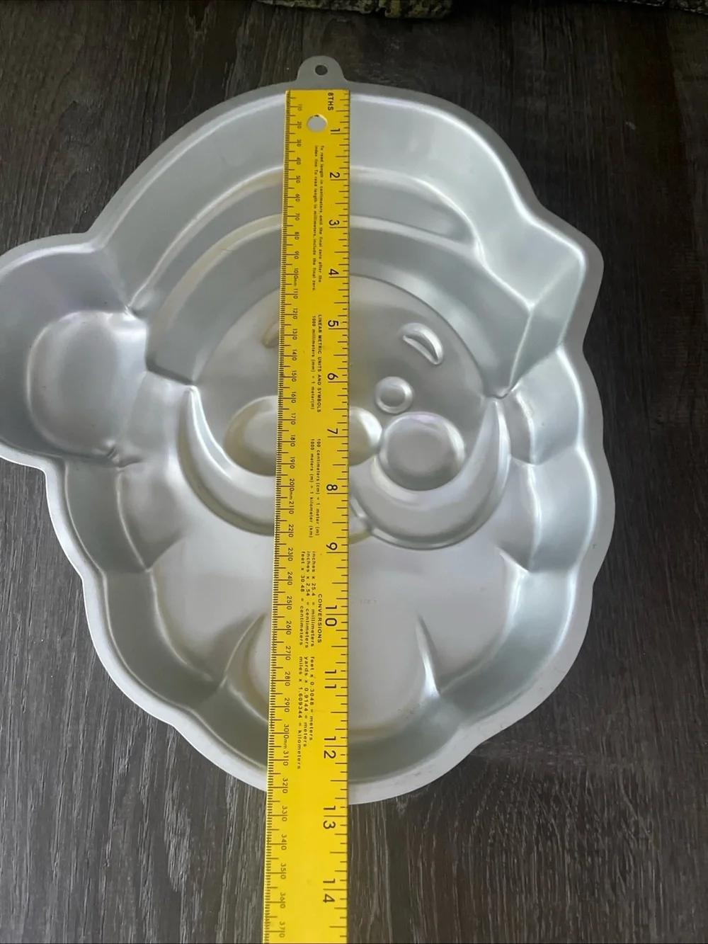 Wilton Santa Face Cake Pan - Silver